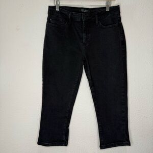 Judy Blue Capri Fit Jeans MidRise Stretch Soft Black #88239 Women’s Size 9/29